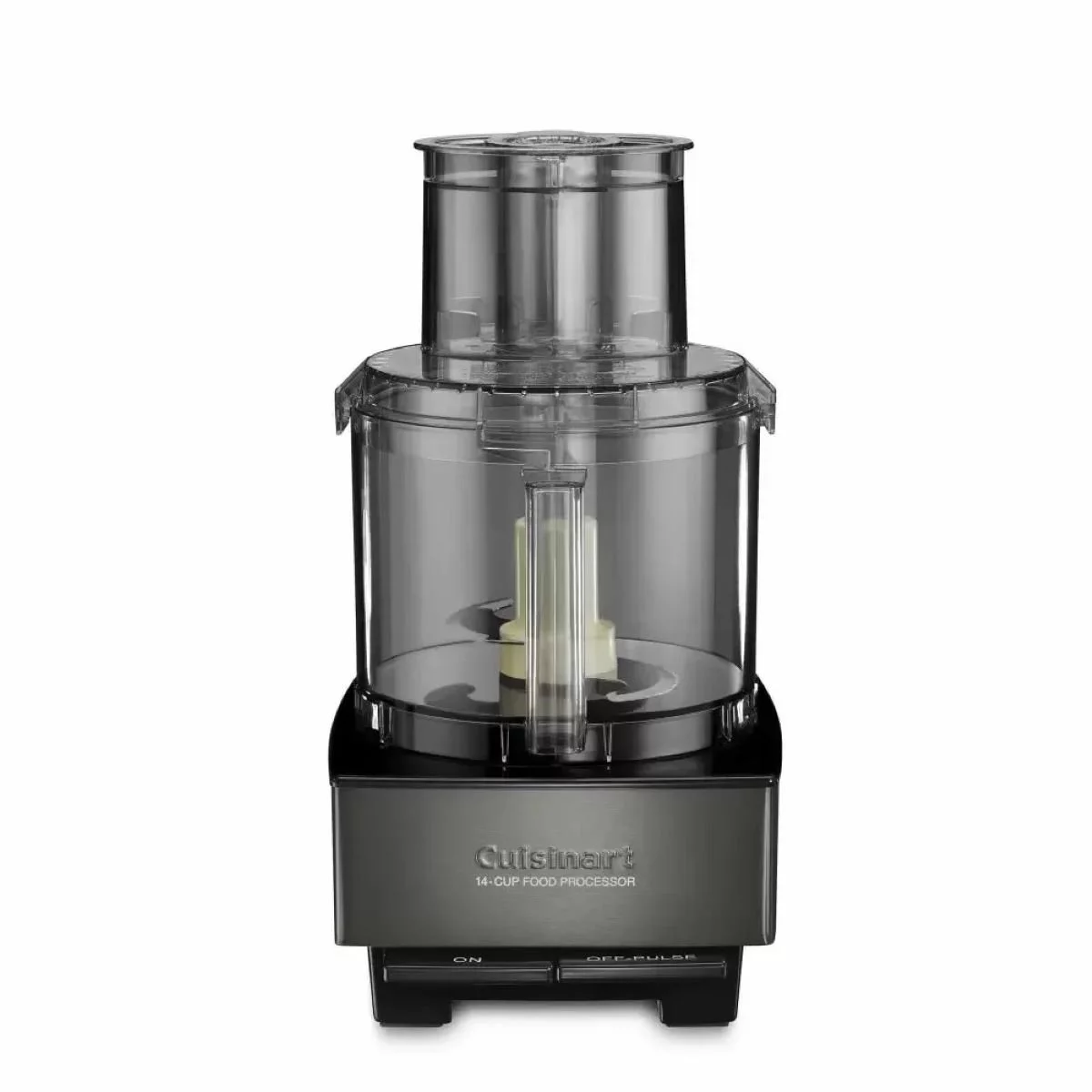 Cuisinart 14-Cup Food Processor + Extra Thick Slicing Disc | Black Stainless