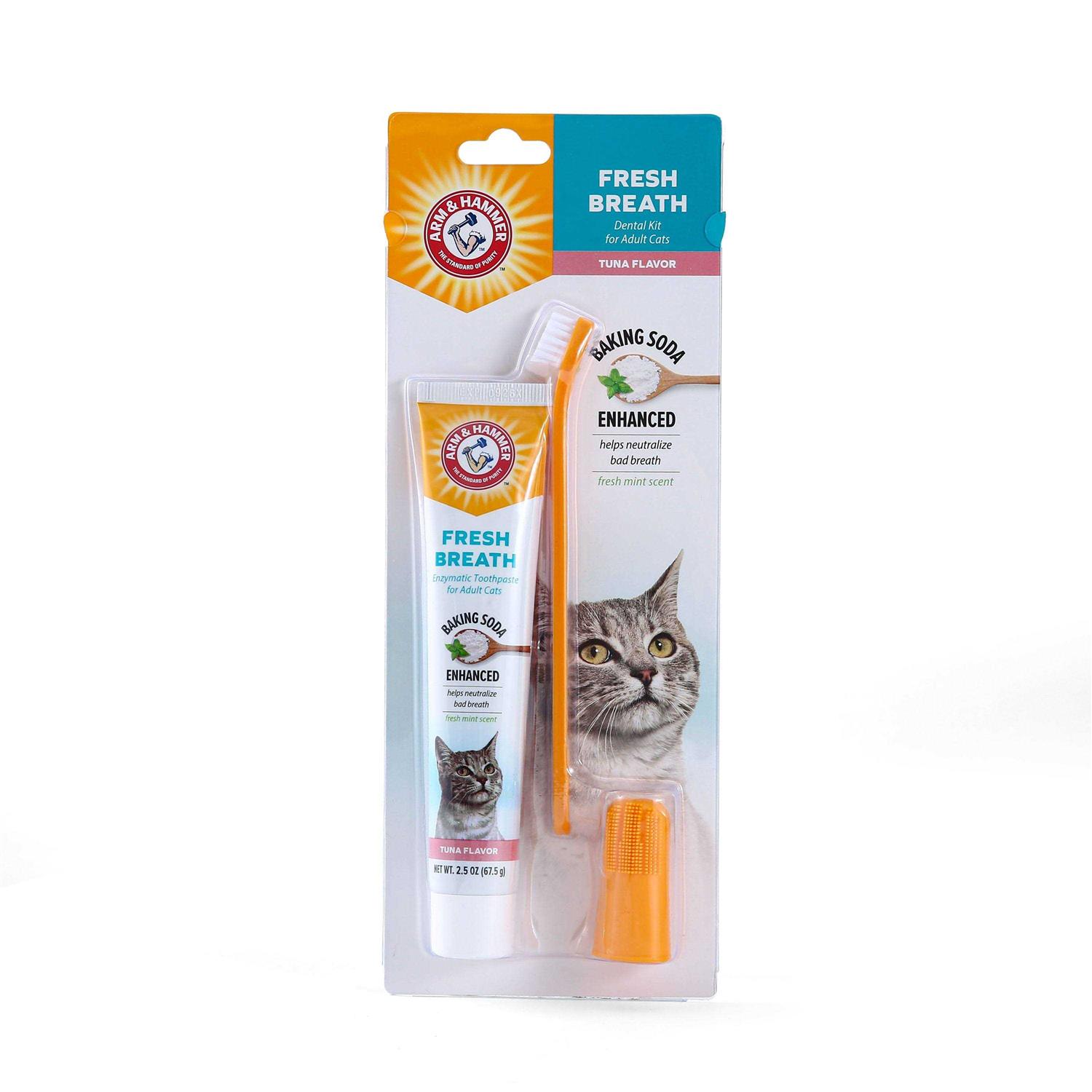 Arm & Hammer Fresh Breath Dental Kit for Cats - Pet Supplies online store