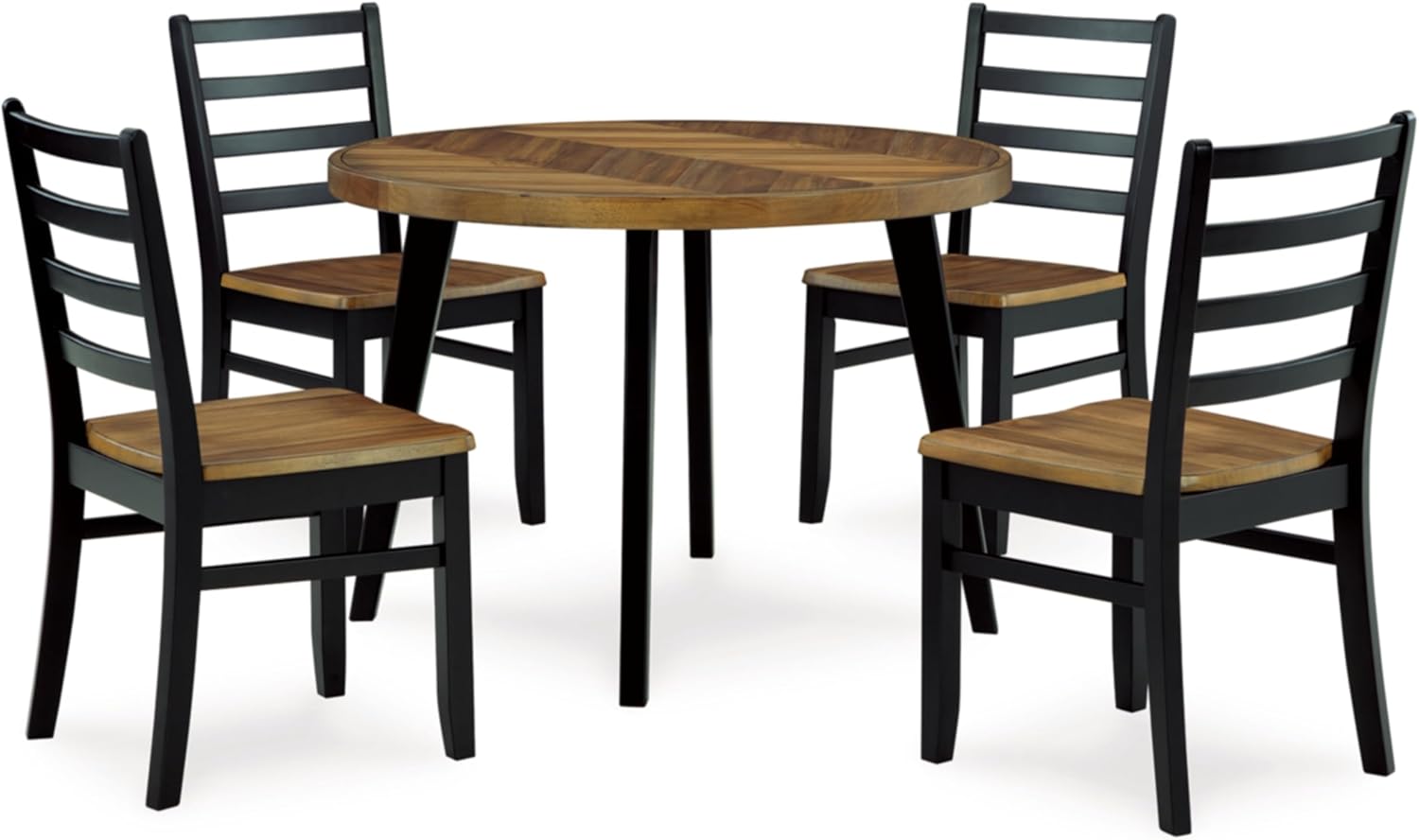Signature Design by Ashley Blondon Dining Table and 4 Chairs, Set of 5, 42