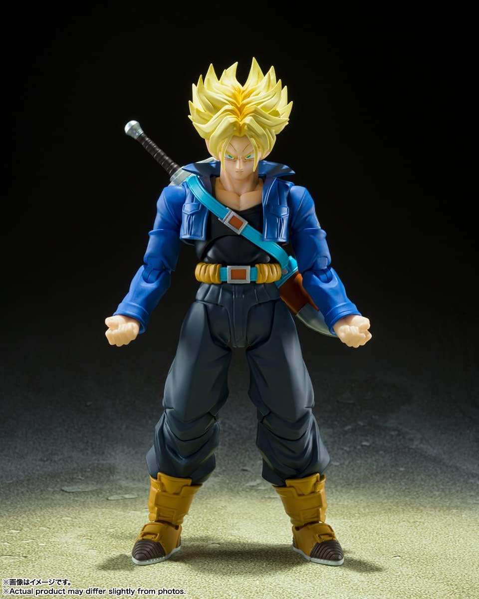 TAMASHII NATIONS - Dragon Ball Z - Super Saiyan Trunks -The Boy from The Future-, Bandai Spirits S.H.Figuarts Action Figure