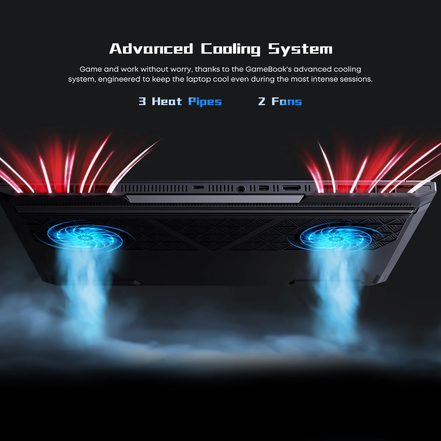 CHUWI 2025 GameBook AMD Ryzen 9 9955HX 16" Gaming Laptop,RTX-5070Ti Laptop GPU Notebook, Backlit Keyboard Computer,,32GB DDR5, 1TB Gen4 , WiFi6E ,BT5.2, Windows 11 Pro