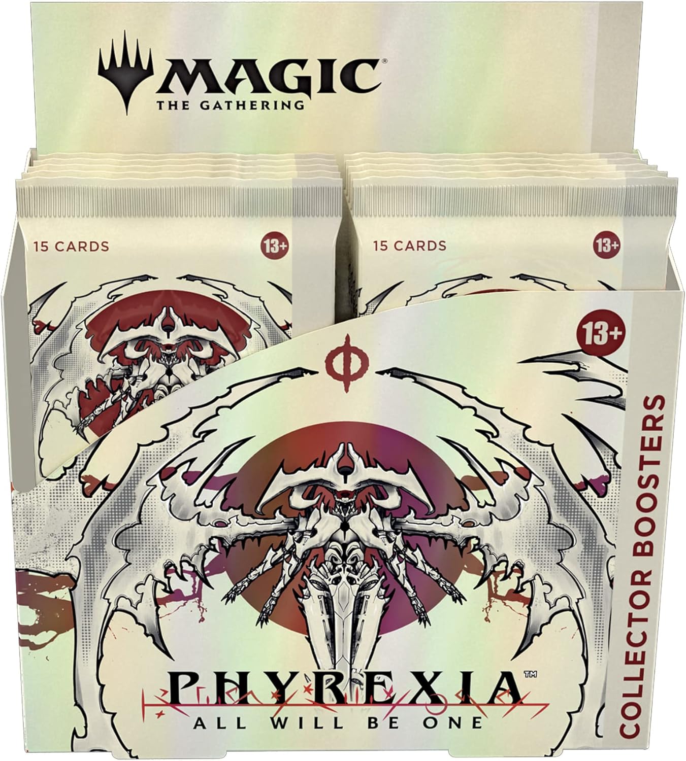 Magic The Gathering Phyrexia: All Will Be One Collector Booster Box | 12 Packs (180 Magic Cards) (Packaging May Vary)