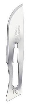 Swann-Morton #10 Sterile Surgical Scalpel Blades, Stainless Steel [100] 0301