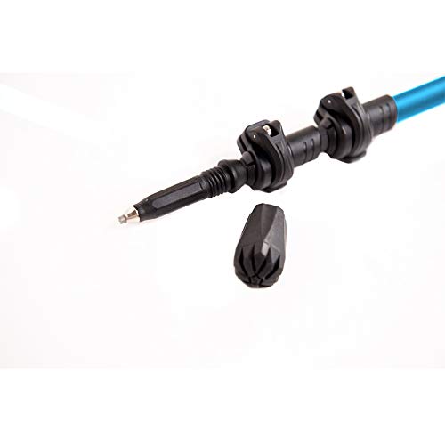 Montem Ultra Light 100% Carbon Fiber Trekking, Walking, and Hiking Poles - One Pair (2 Poles) - Ultra Light, Quick Locking, and Ultra Durable