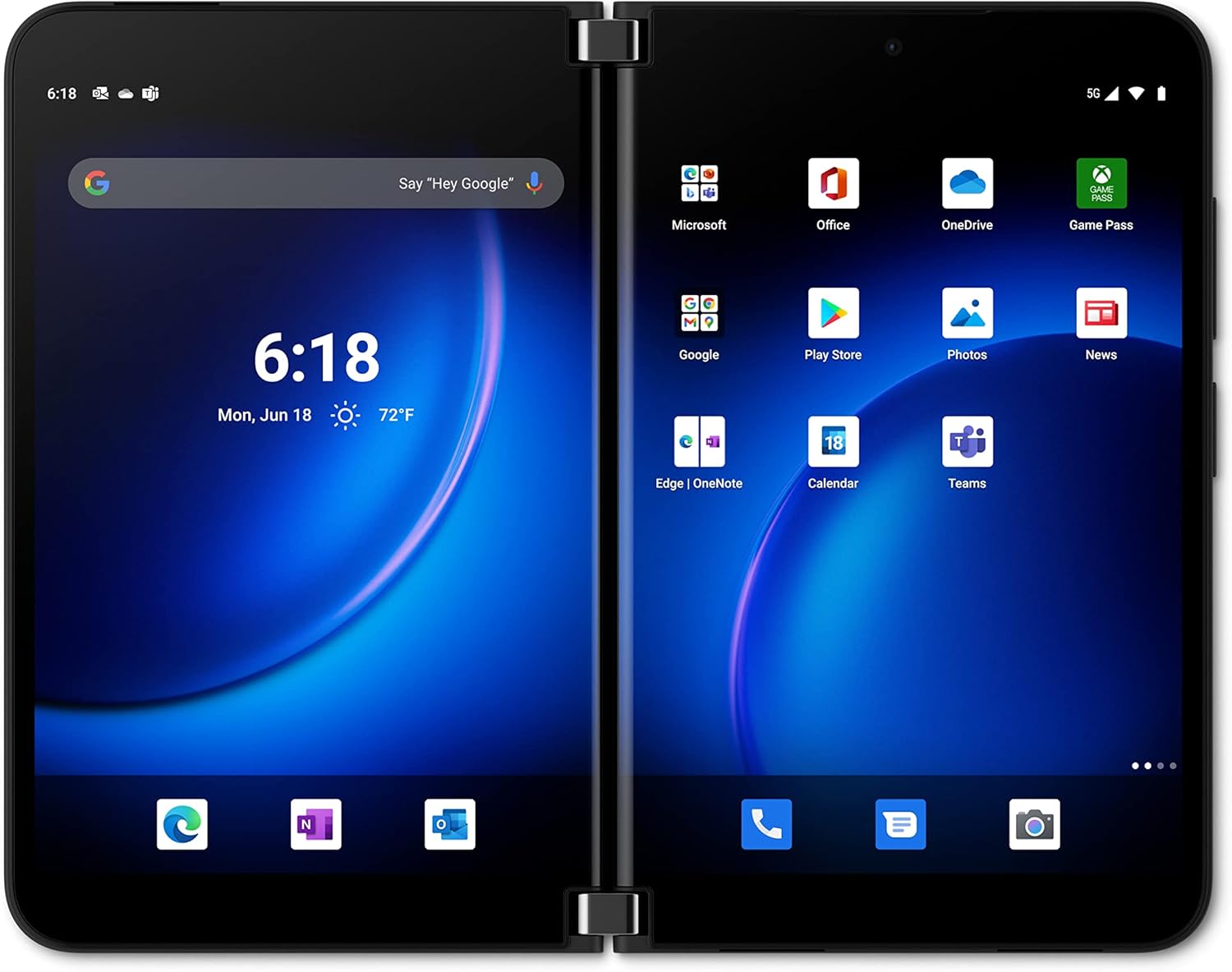 Microsoft Surface Duo 2 - Smartphone 256GB, 8GB RAM, Dual Sim, Black