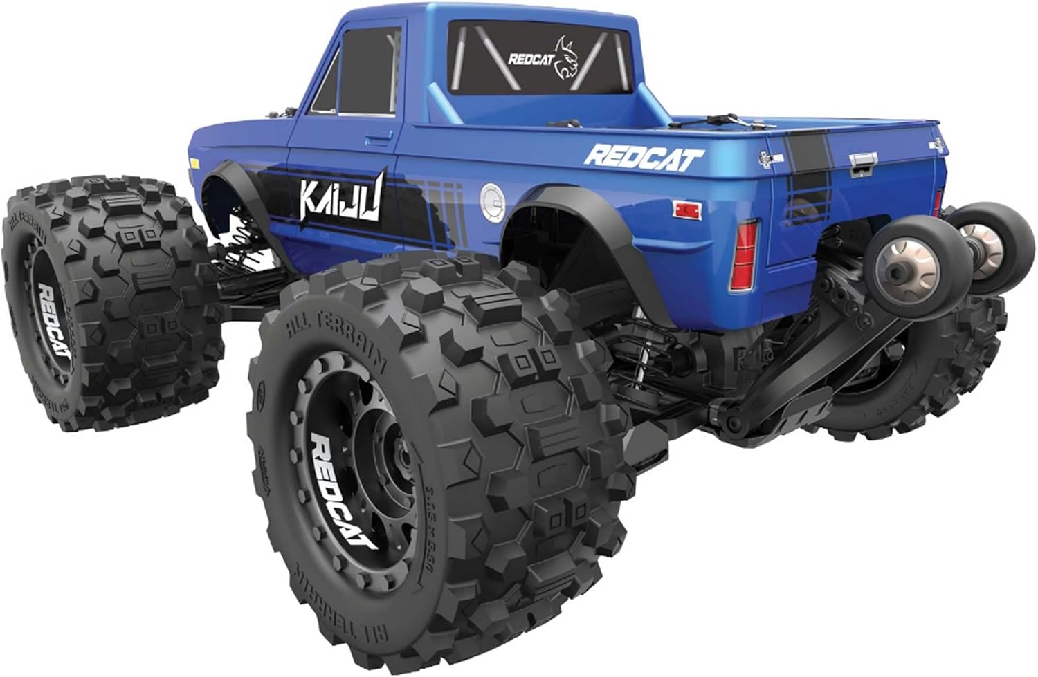 Redcat Racing KAIJU - 1:8 Scale Monster Truck – RTR- 6S Ready, Blue (KAIJU-BLUE)