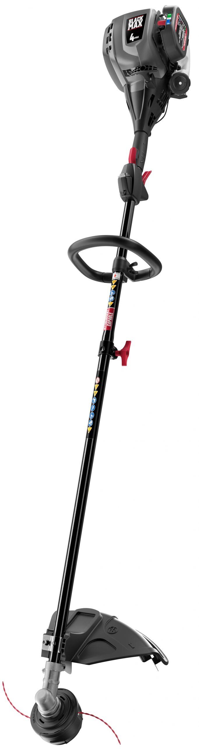 Black Max 30cc 4-Cycle Straight Shaft Attachment Capable String Trimmer BM4CSSAC