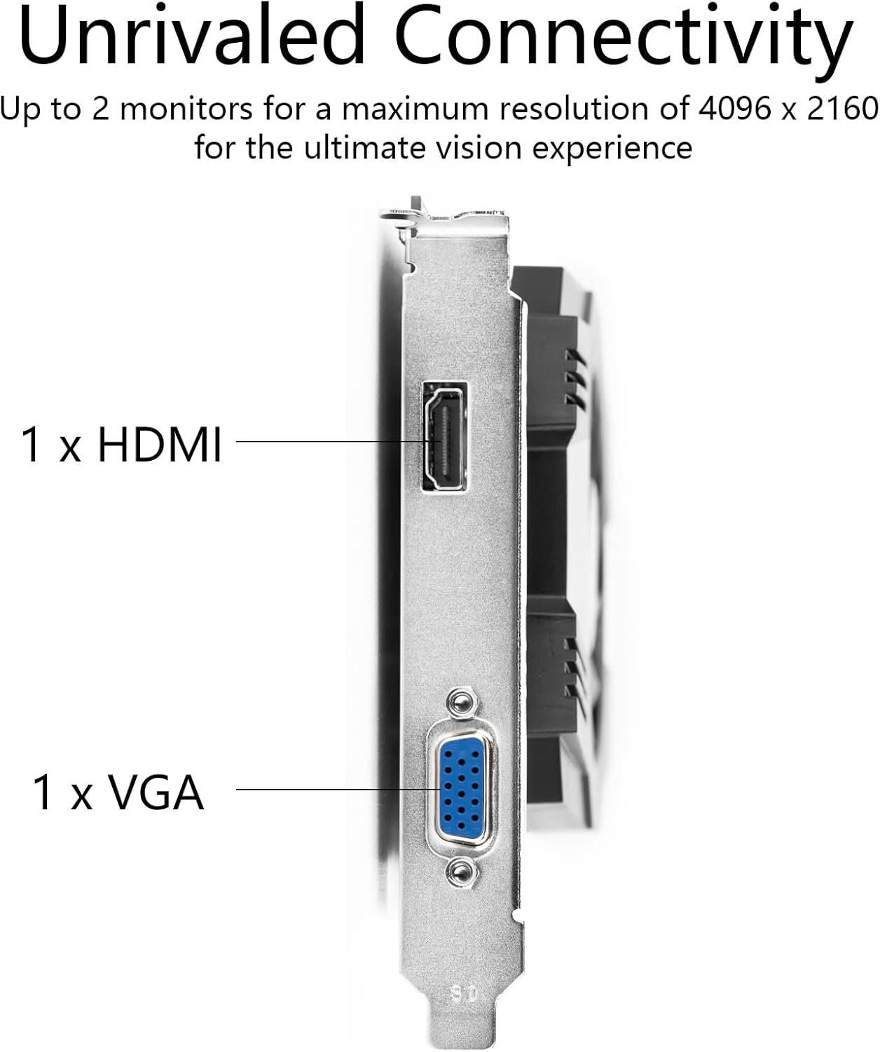 KAER AMD Radeon RX 550 Computer Graphics Card 4GB, GDDR5, 128 Bit, DirectX 12, PCI Express 3.0, DP HDMI DVI-D, Desktop Gaming Video Card, Computer GPU