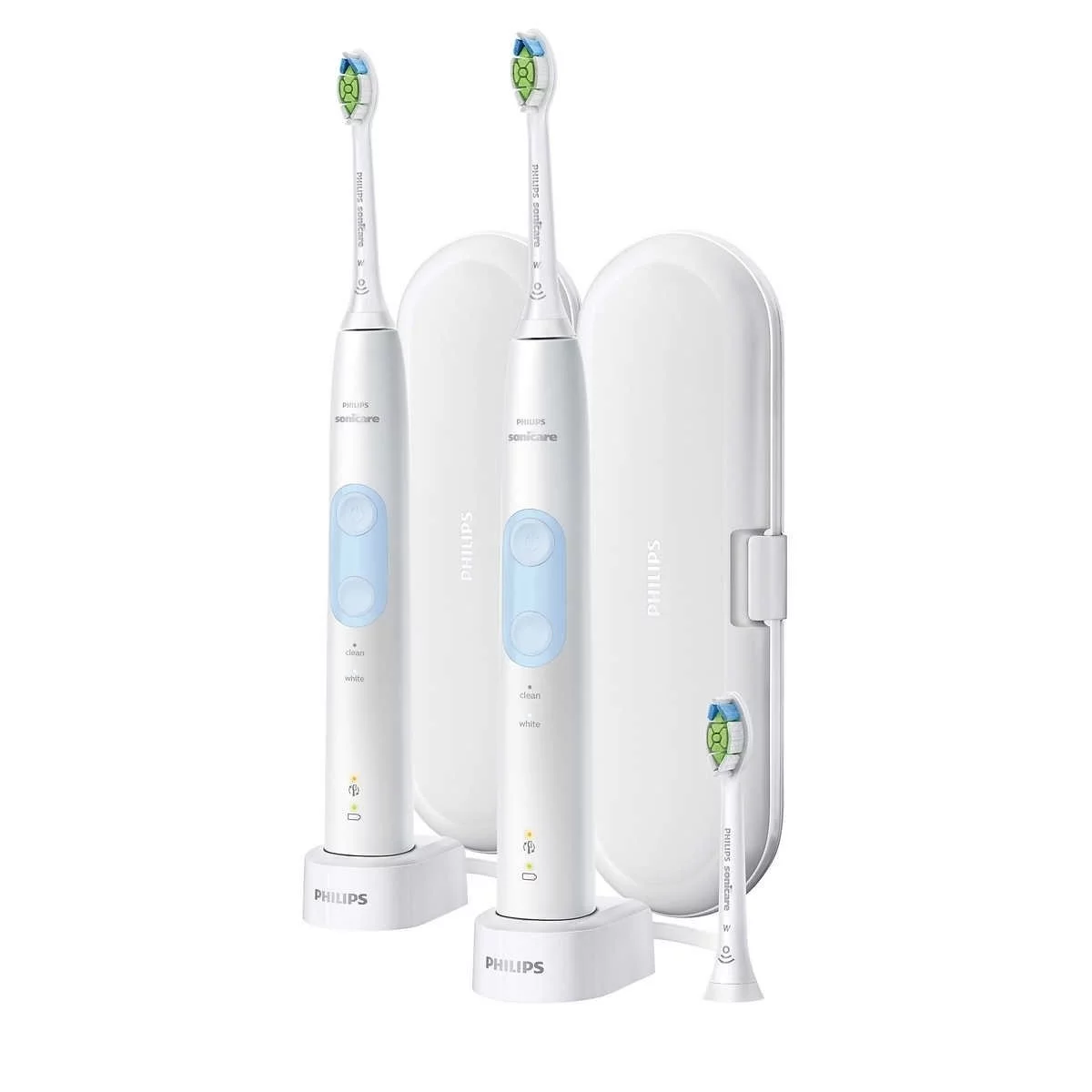 Philips Sonicare Optimal Clean Rechargeable Toothbrush 2 Pack