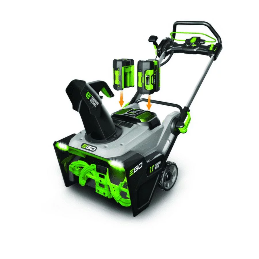 Ego Snt2112 Ego Power+ Dual Port Snow Blower 21In. Kit With Steel Auger