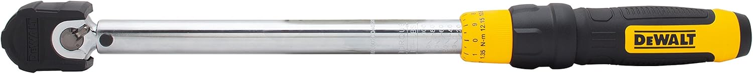 DEWALT Torque Wrench, Micro Adjust, 3/8