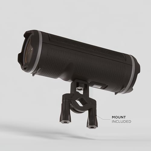 Altec Lansing HydraMOTION 2.0 Wireless Bluetooth Speaker, 16H Battery, RGB Lights, USB-C Quick Charge, IP67 Rated Waterproof Bluetooth Speaker, Mountable Speaker, Voice Assistant