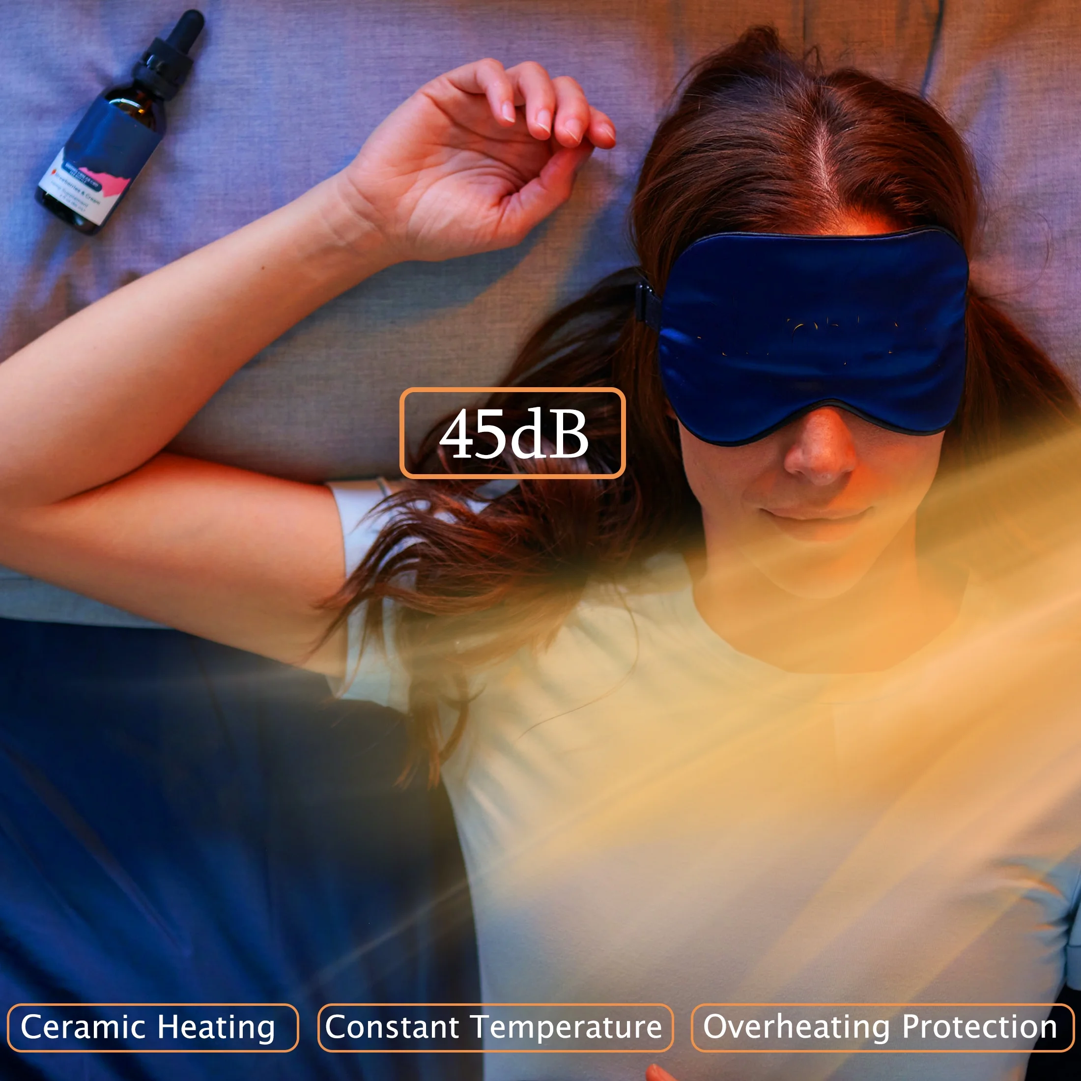 Wall Space Heater 350W Portable Electric Heater with Programmable Adjustable Thermostat, Overheat Protection, Precise LED Display, Passed UL and CSA Certification Safe Heater for Office Dorm Room