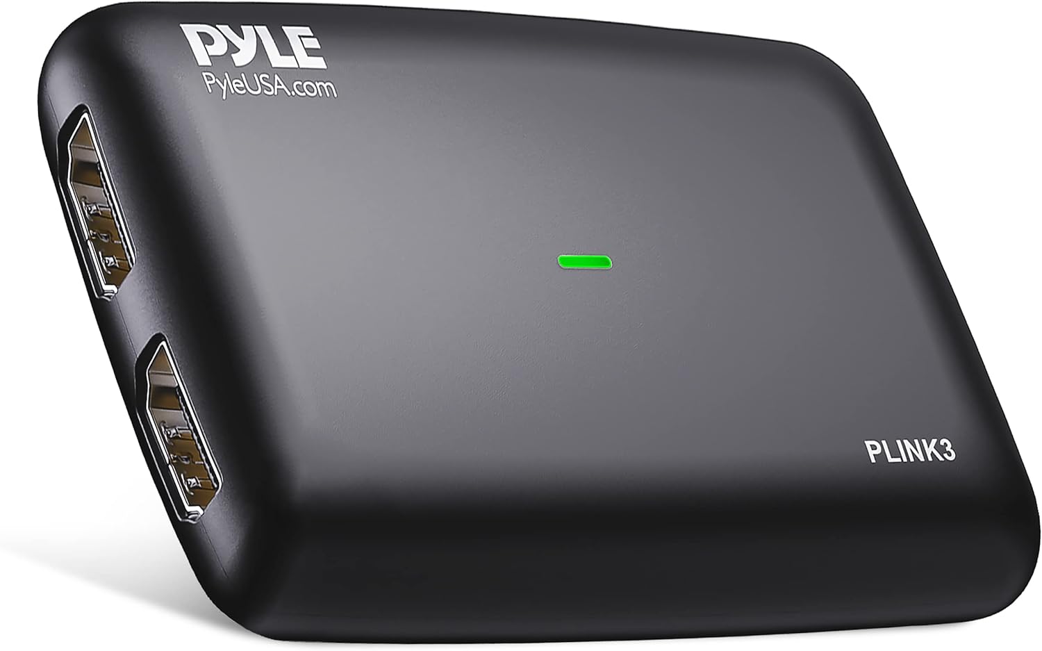Pyle Capture Card - Full HD 1080p 4K HDMI-to-USB Audio-Video Via DSLR Camcorder Action Cam, Ultra Low Latency, Record to Computer for Gaming, Streaming, Conference or Live Broadcasting - PLINK1 Pack of 2