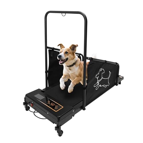 Dog Treadmill for Medium Dogs - Dog Pacer Running Machine for Healthy & Fit Pets - Dog Walking Pad