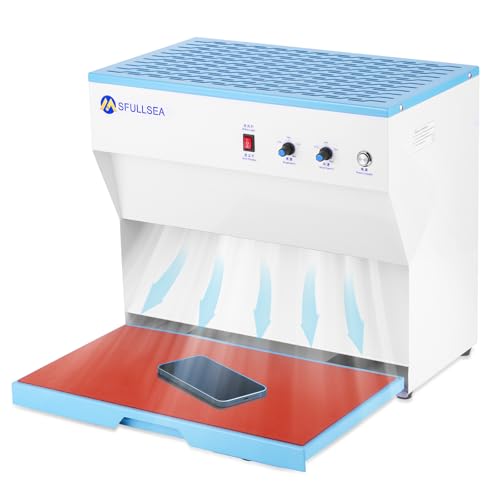 Laminar Flow Hood Large Size Mycology Vertical Laminar Flow Hood H13 HEPA Filter Air Flow Clean Bench Workstation for Agar Tissue Culture Seedlings and Small Mycology Transfers