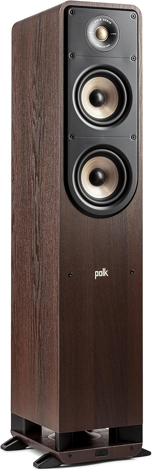 Polk Signature Elite ES50 Tower Speaker - Hi-Res Audio Certified and Dolby Atmos & DTS:X Compatible, 1