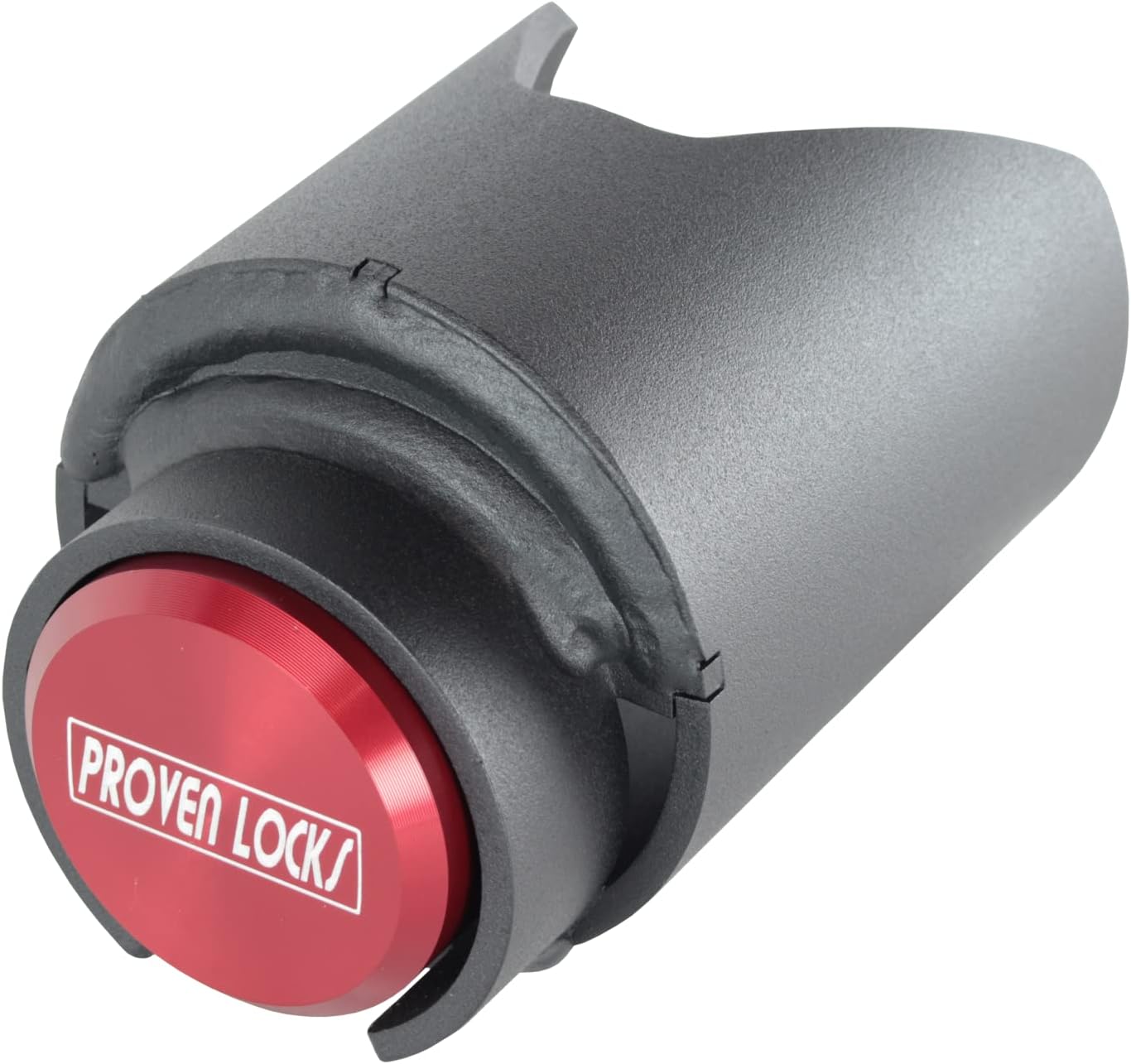 Proven Industries Model 2178 Trailer Lock, Fits 2-Inch Trailer Couplers, Made in the USA, (Orange)