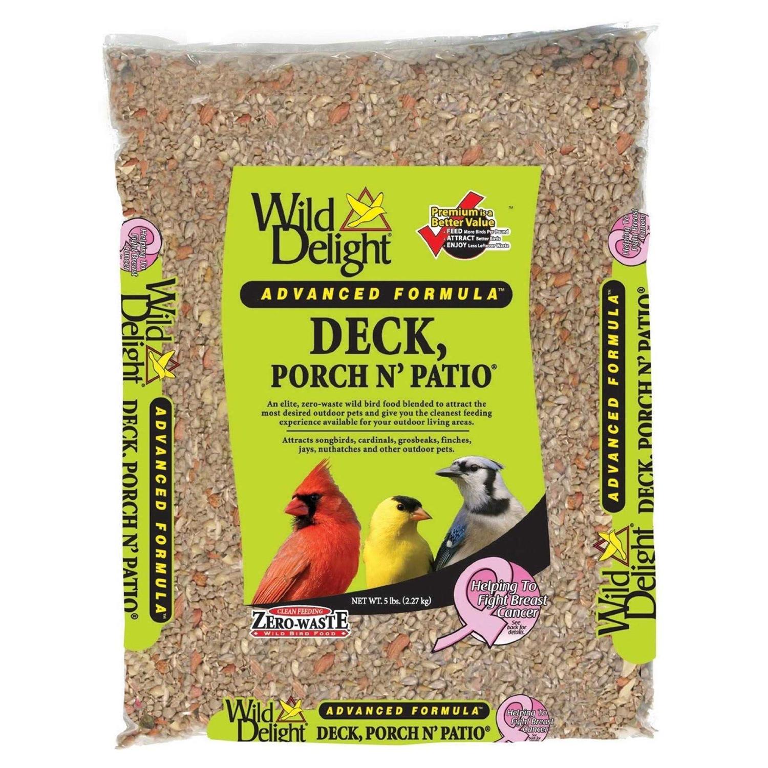 Wild Delight Deck Porch N' Patio Wild Bird Food - Pet Supplies online store
