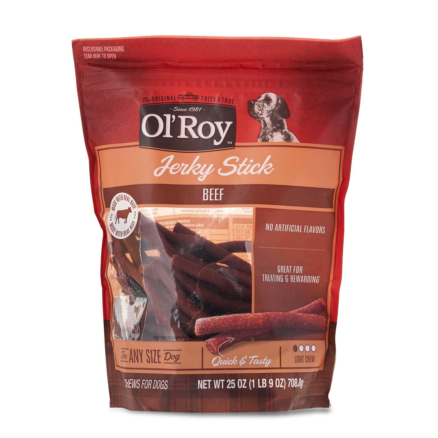 Ol' Roy Jerky Sticks Beef - Pet Supplies online store