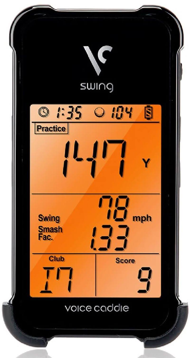Voice Caddie SC100 Swing Caddie Portable Launch Monitor, Size: Small