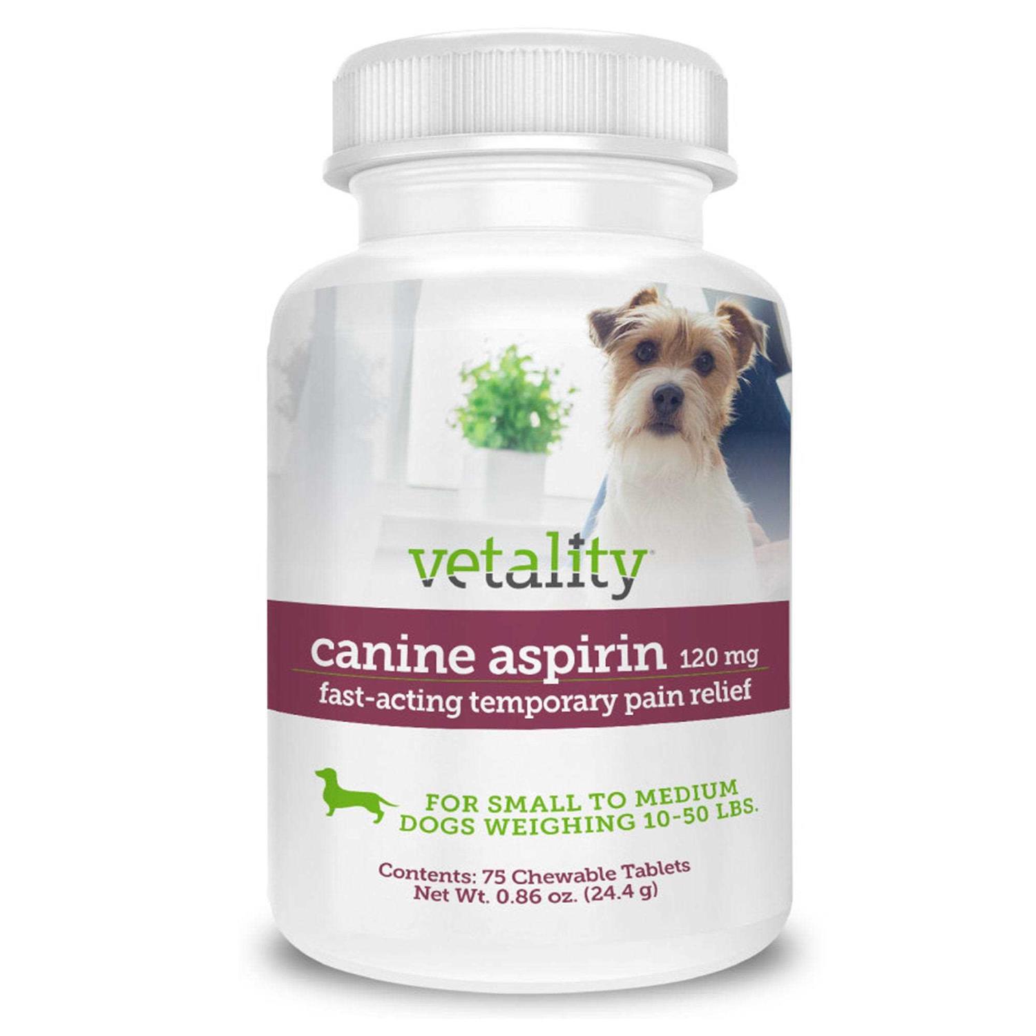 Vetality Canine Aspirin for Dogs - Pet Supplies online store