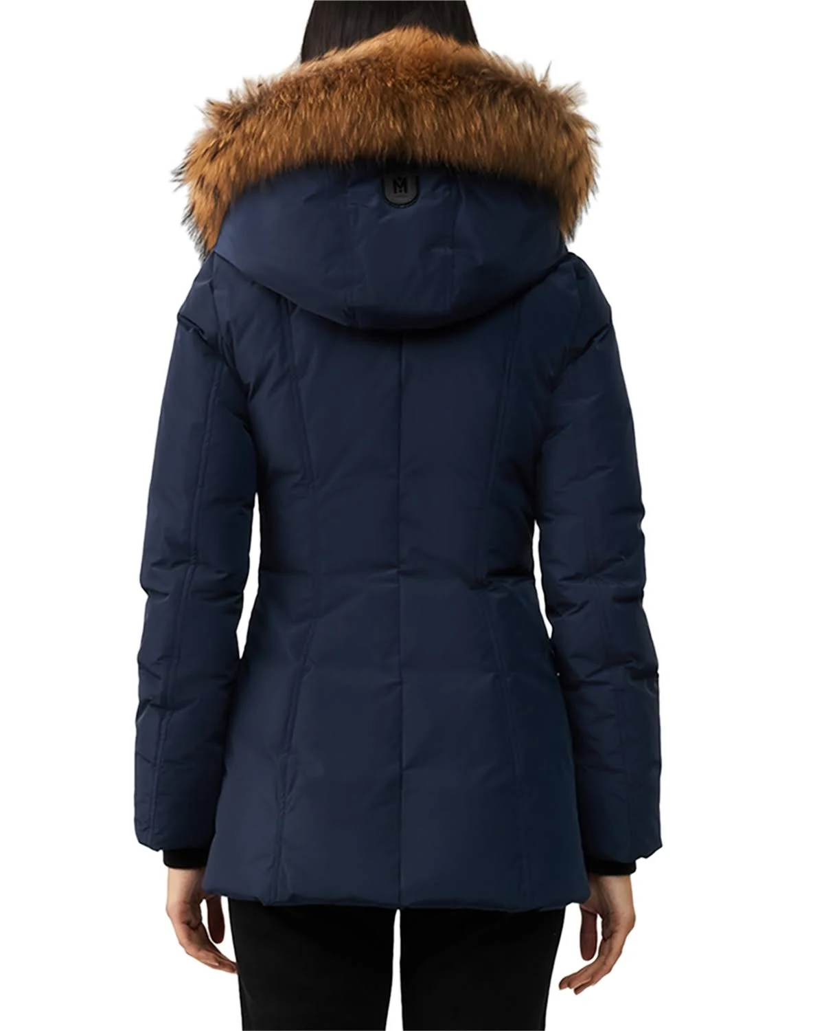 Mackage Adali Fur Trim Down Coat 3764609 - Small / Navy