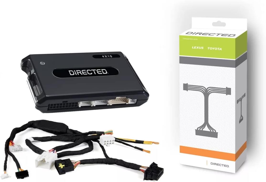 Directed Electronics Plug & Play Remote Starter with T-Harness Compatible with Select 2016-2017 Toyota H Key Type Pack of 2