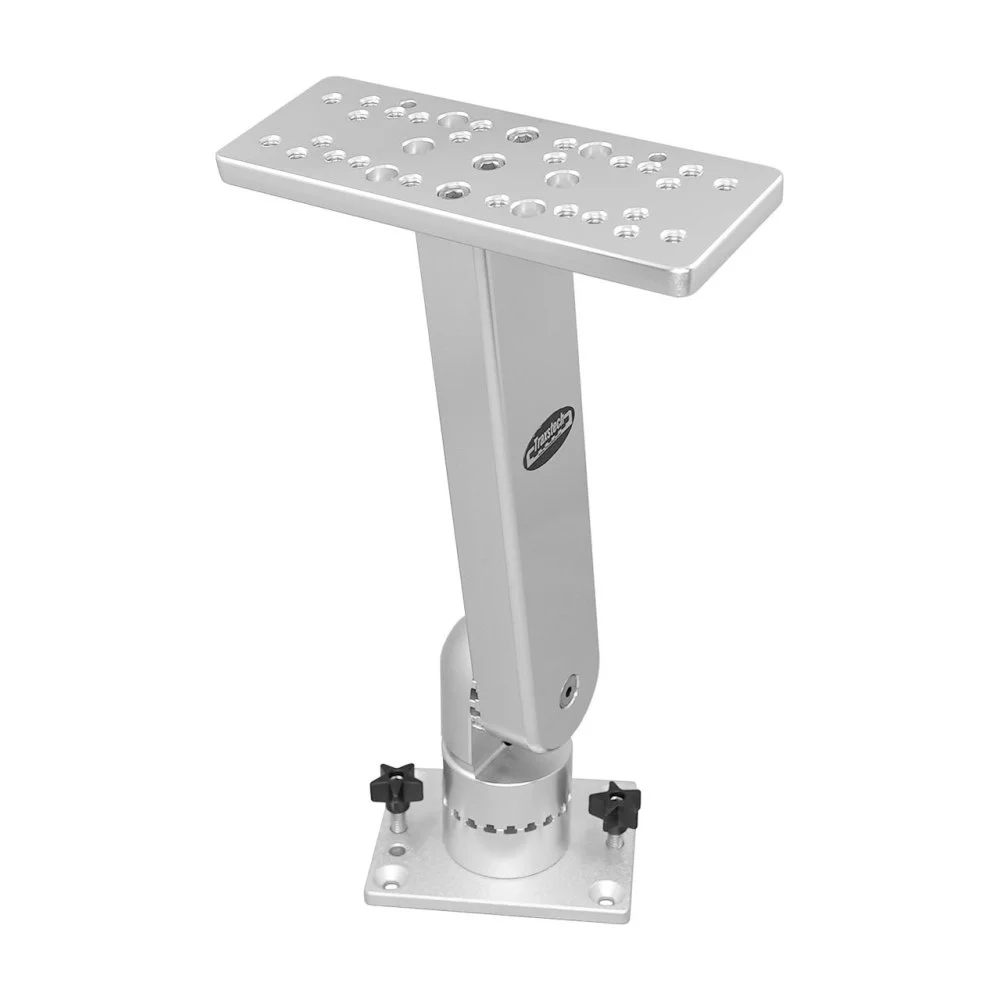 Traxstech ECMLT-112 Tall Lift and Turn Single Pivot Adjustable Electronics Mount - 12