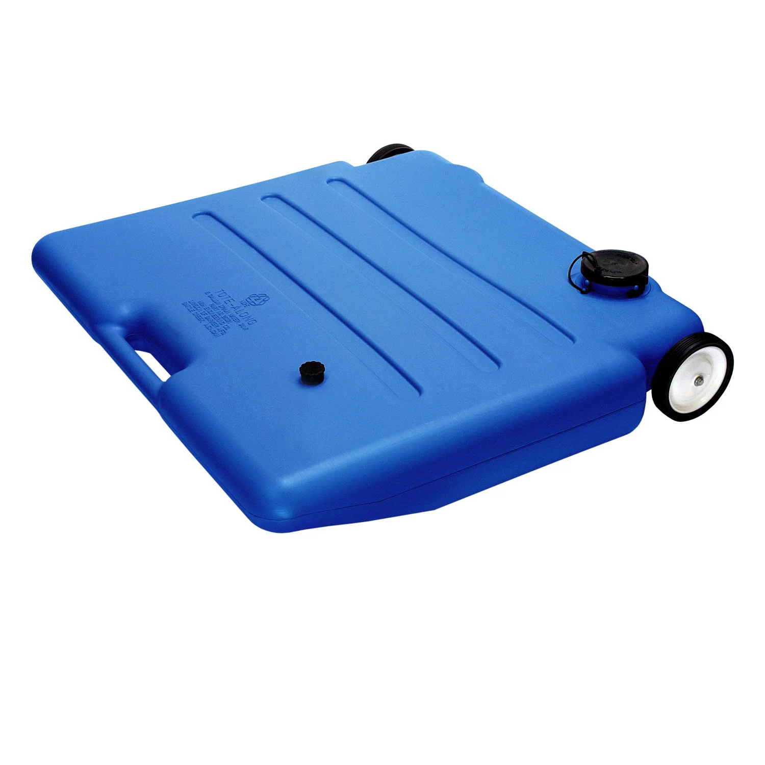 Barker 15-Gallon Low Silhouette Tent Camper Tote-Along (28508) RV Portable Waste Tank