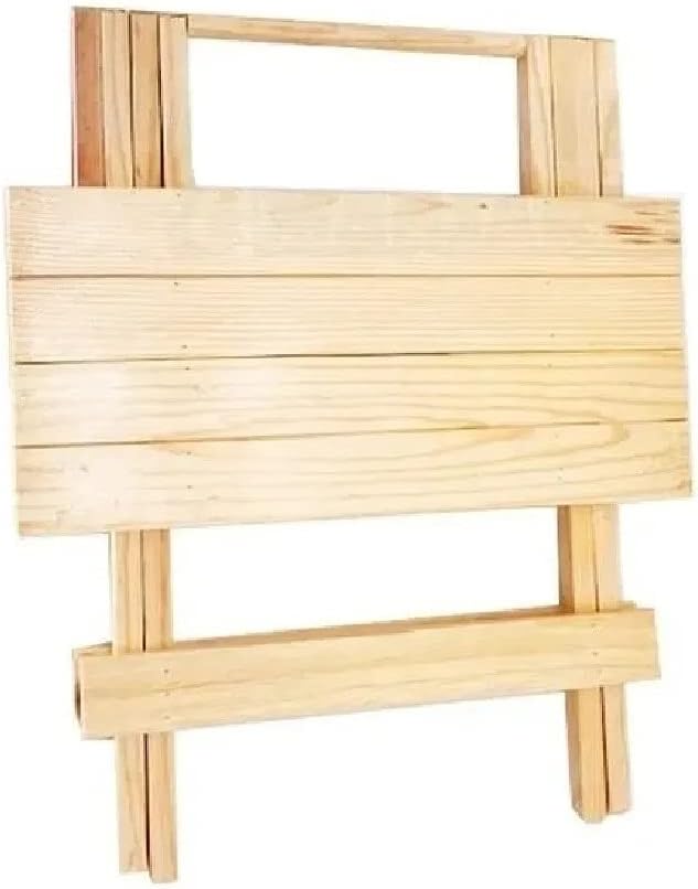 Wooden folding table