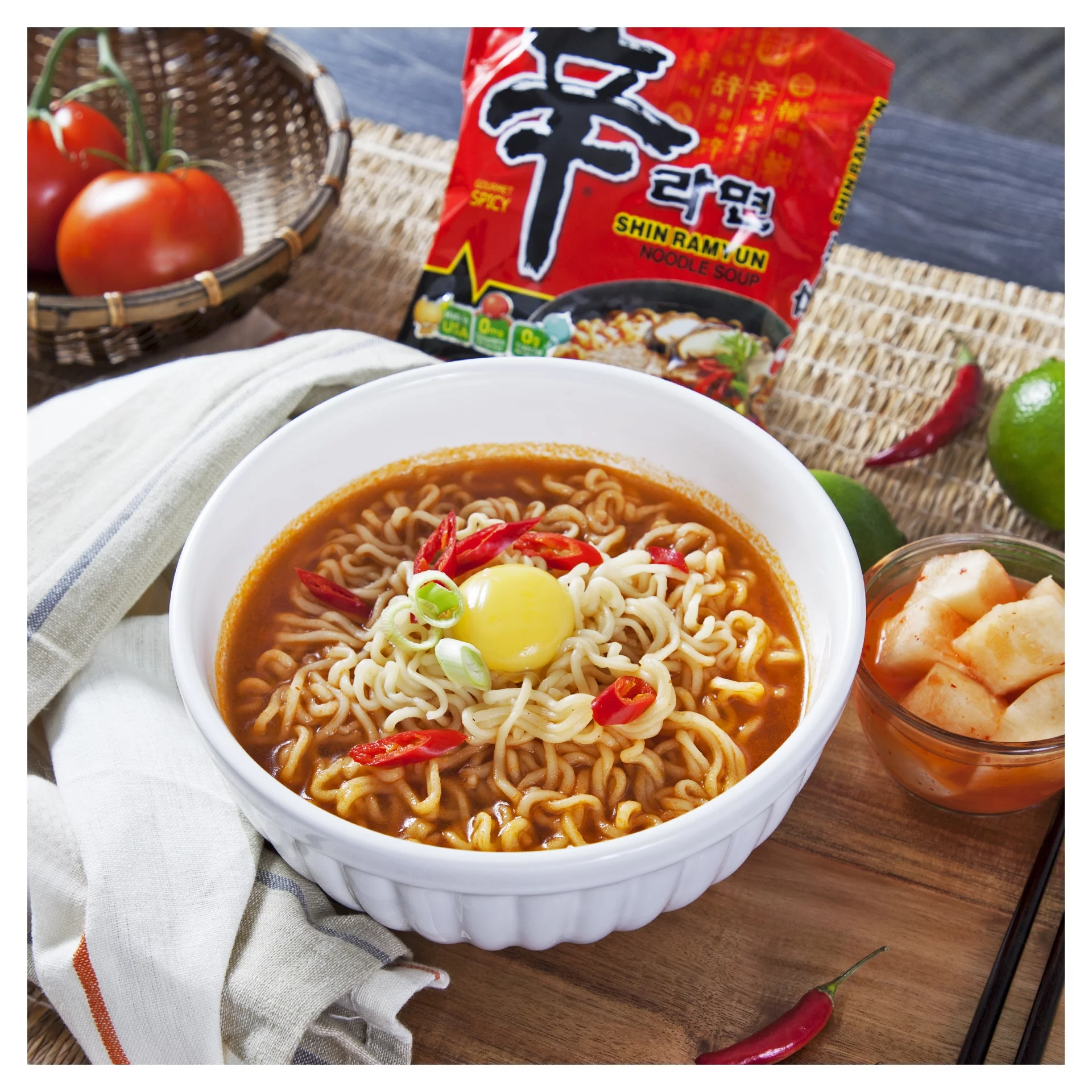 Nongshim Shin Ramyun, 4.20 Oz, 4 Ct (Pack of 16)