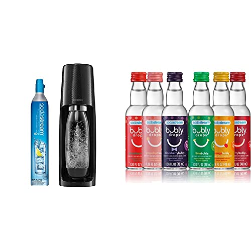 SodaStream Fizzi Sparkling Water Maker, Black