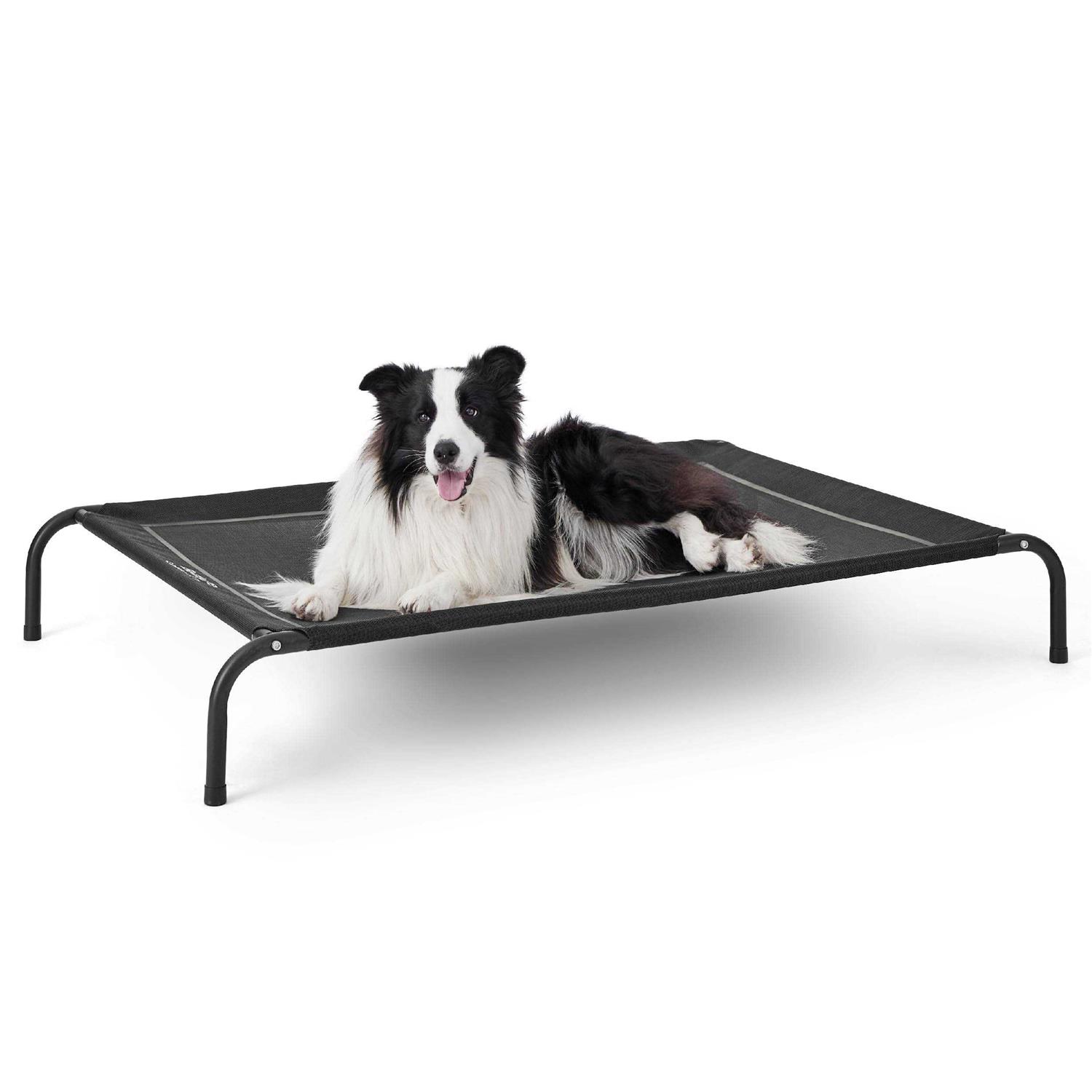 Bedsure Large Elevated Cooling Outdoor Dog Bed Raised Dog Cots Beds for Large Dogs - Pet Supplies online store