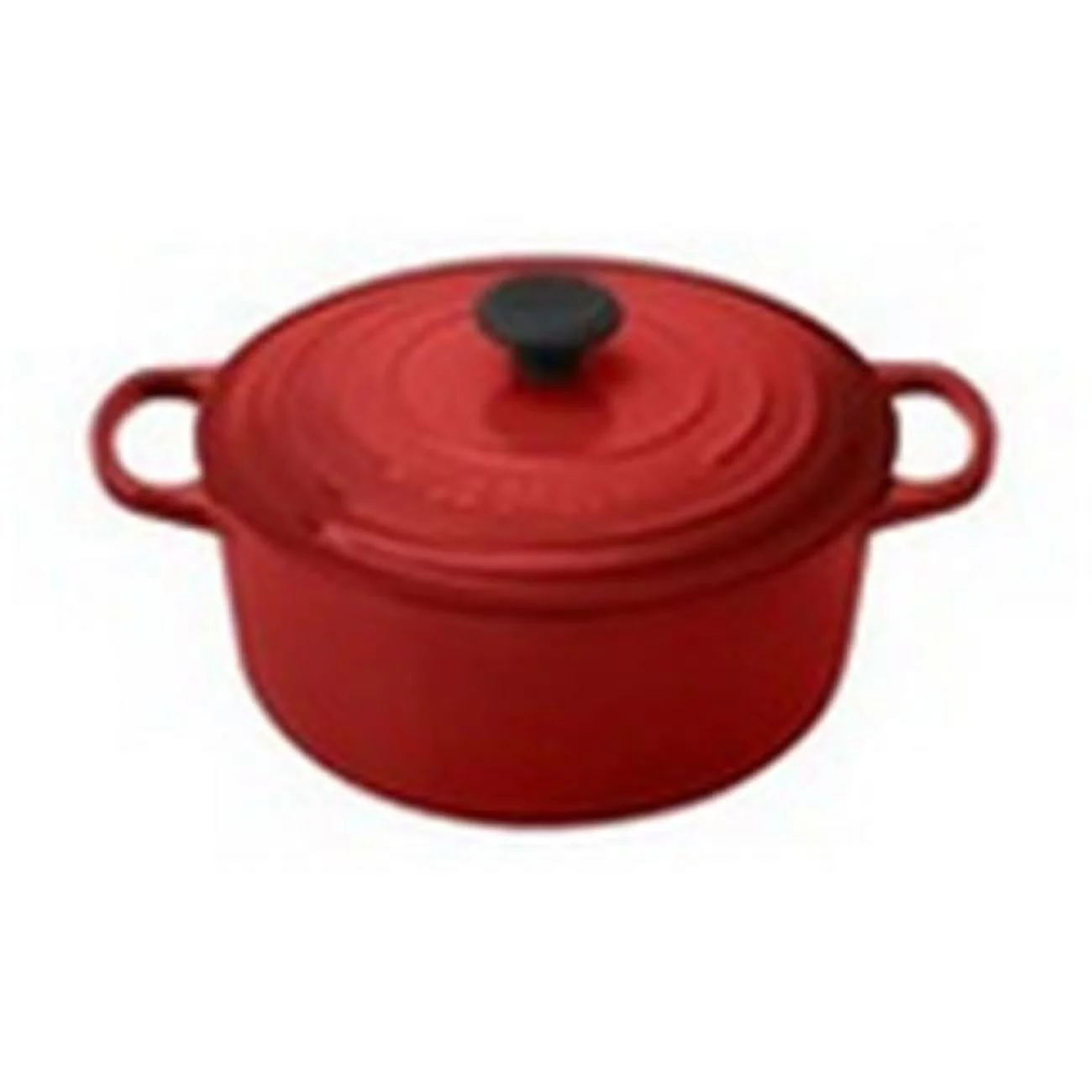 Le Creuset LS2501-26-67 5.5 qt Cast Iron Signature Enameled Round French-Dutch Oven, Cherry