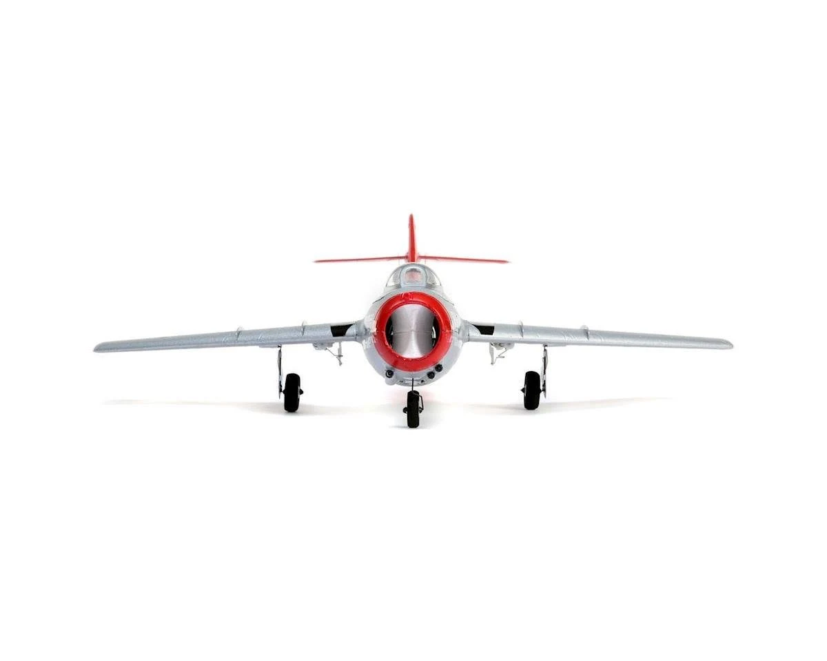 E-flite UMX MiG-15 28mm EDF Jet BNF Basic with AS3X and Safe Select, EFLU6050