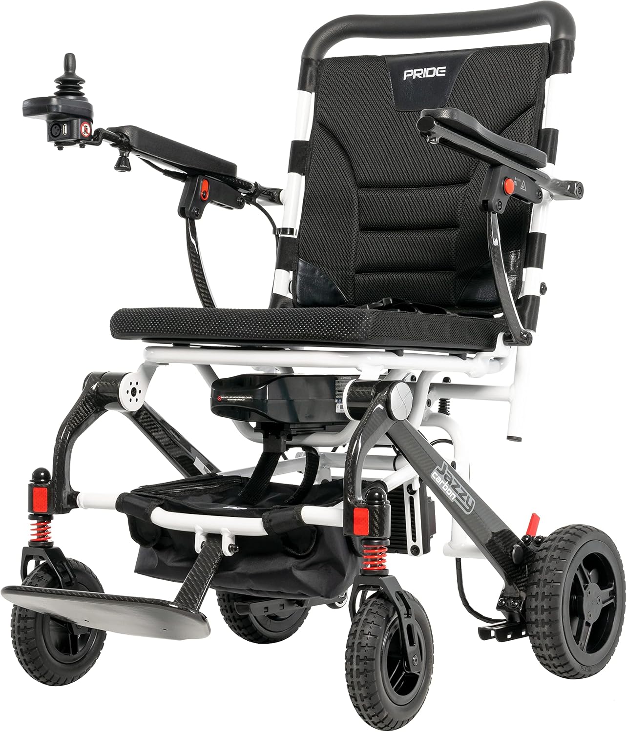 Pride Mobility Jazzy Carbon White