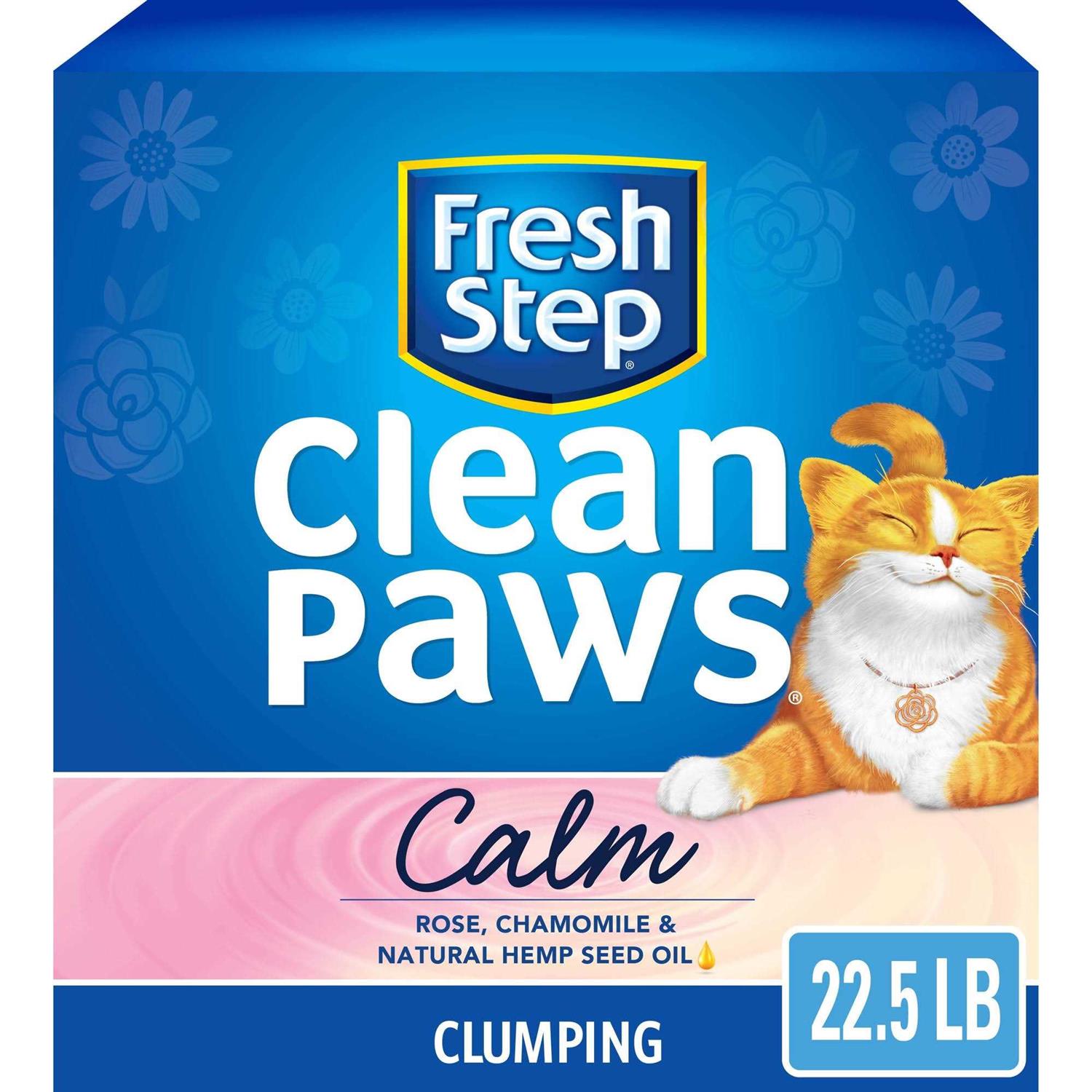 Fresh Step Clean Paws Calm Cat Litter - Pet Supplies online store