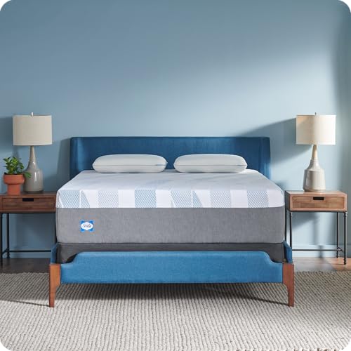 Sealy Dreamlife 12” Hybrid Mattress-in-a-Box, Queen, SealyComfort Gel Memory Foam, SealyResponsive Encased Coils, Surface-Guard Technology
