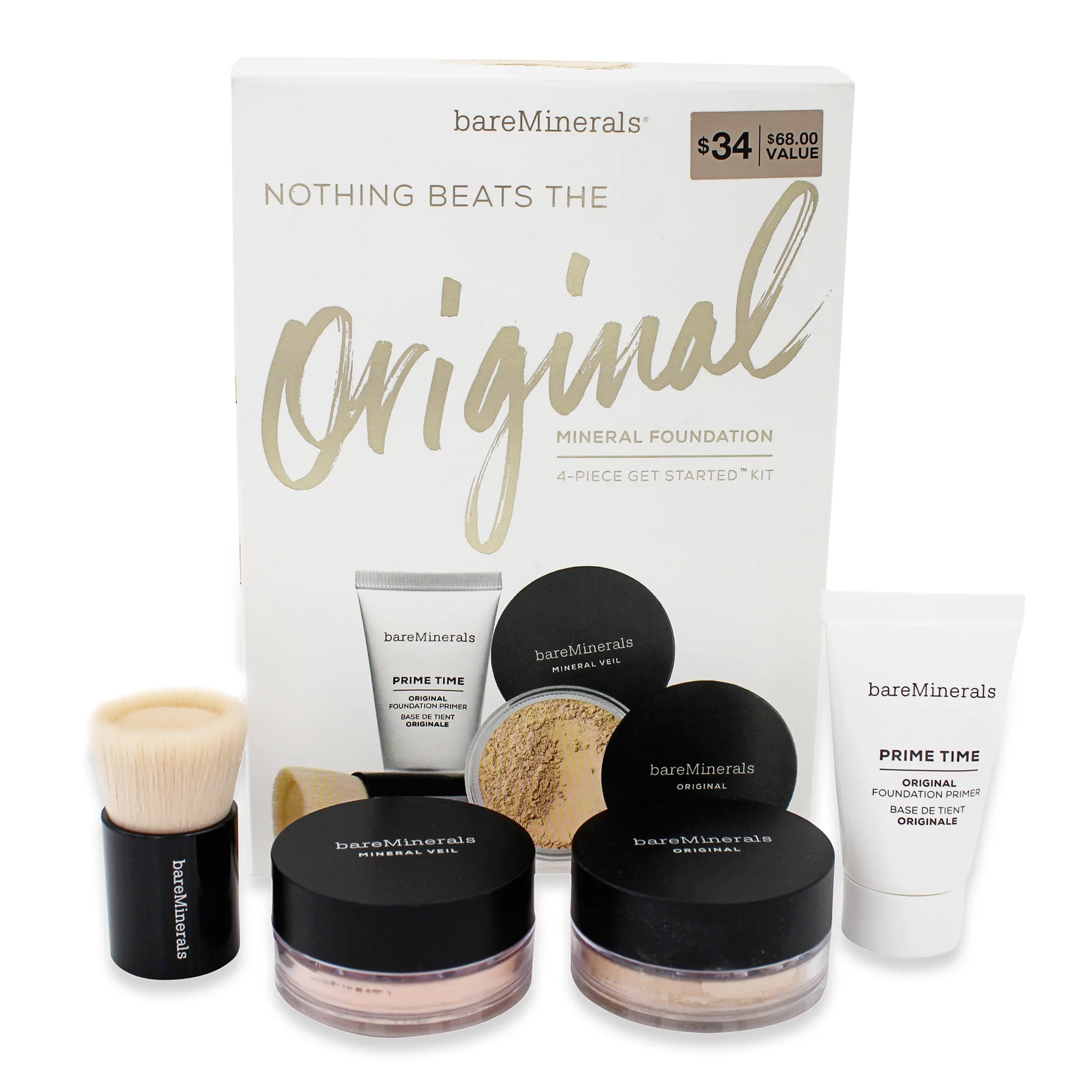 BareMinerals Nothing Beats The Original Get Start 4 piece, [03] Fairly Light 1 ea