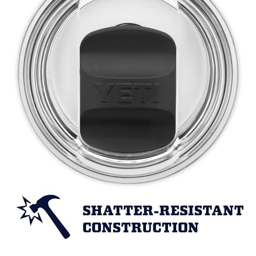 YETI Rambler 10 oz Wine Tumbler, Vacuum Insulated, Stainless Steel with MagSlider Lid, Navy