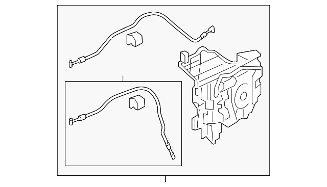 Honda Odyssey Latch Assembly L Slide Door (power) 72650-SHJ-A22 2005-2010