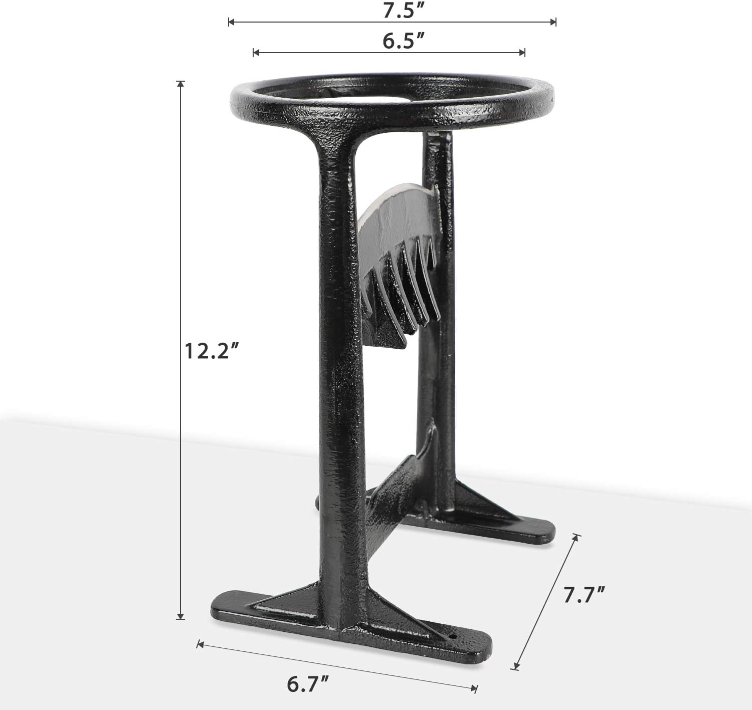 ORIENTOOLS Kindling Splitter, Hand Cast Steel Firewood Cutter, No More Axes, Chop The Log Quickly for Home, Campsite and More Pack of 2