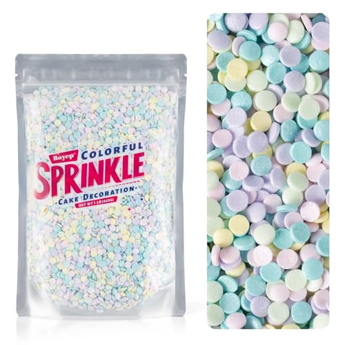Christmas Sprinkles Bulk - 1 Pounds - Holiday Confetti - Red White and Green Round Sprinkles Xmas Baking Toppings for Cookies, Cakes, Cupcakes, and More