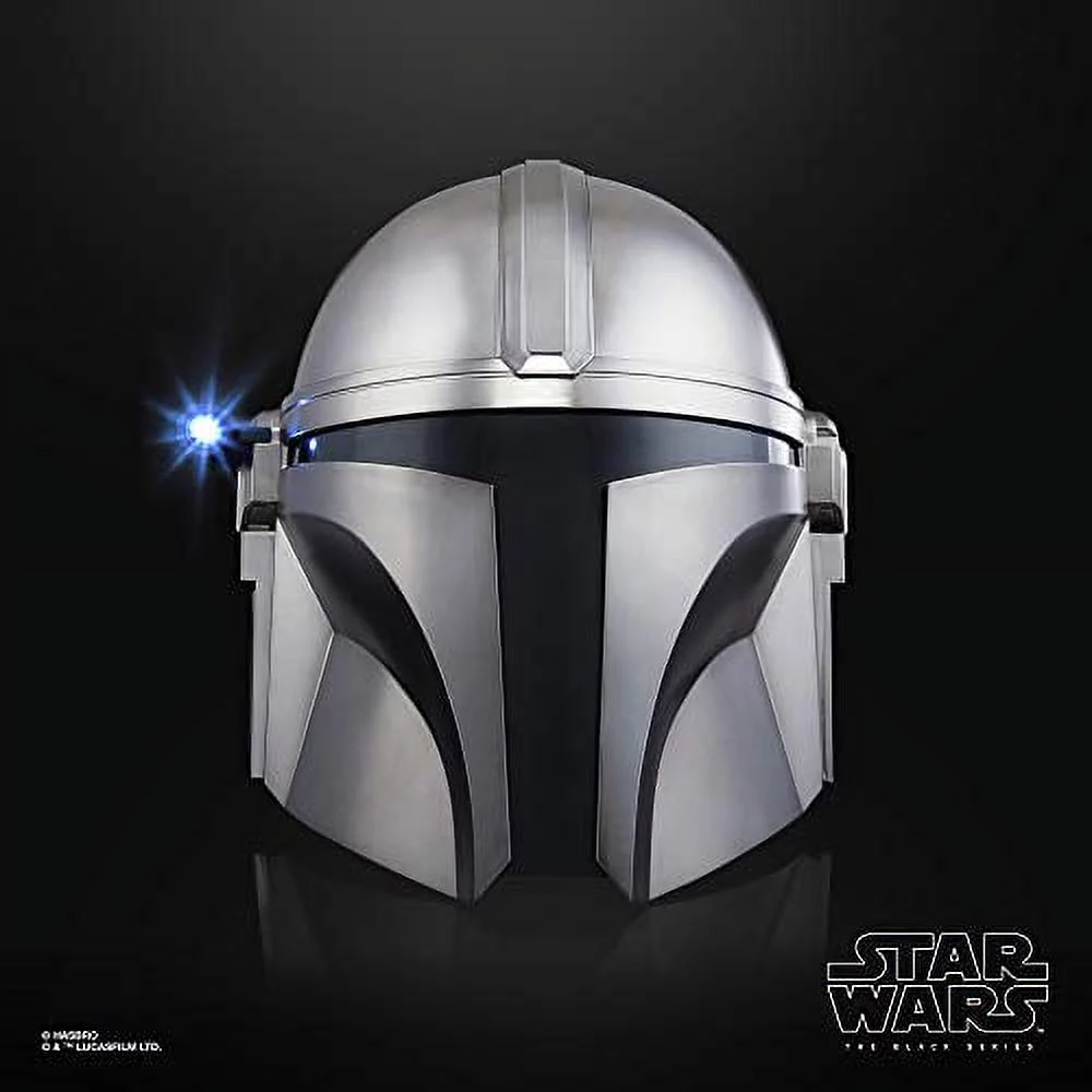 Star Wars The Black Series The Mandalorian Premium Electronic Helmet Roleplay Collectible, Toys for Kids Ages 14 and Up