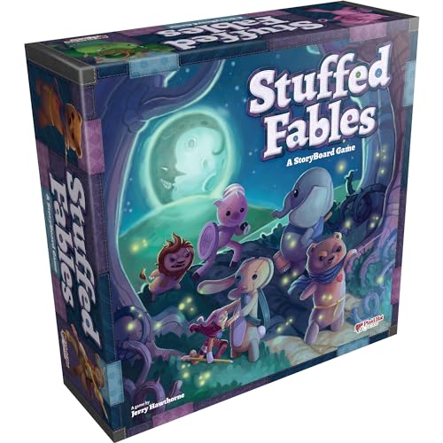 Stuffed Fables Board Game - Exciting Narrative Adventure! Cooperative Strategy Game, Fun Family Game for Kids & Adults, Ages 7+, 2-4 Players, 60-90 Minute Playtime, Made by Plaid Hat Games