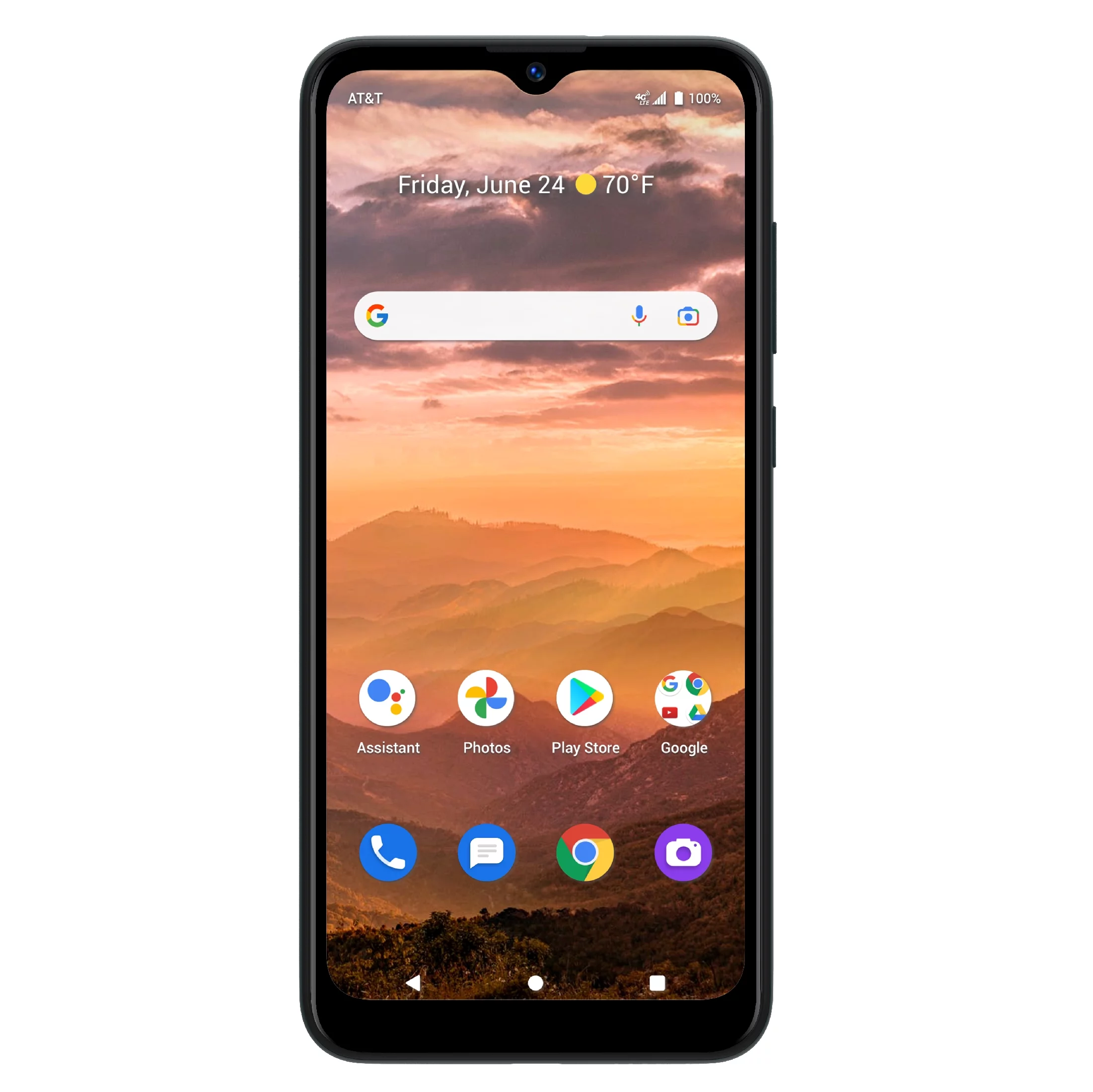 AT&T Maestro 3, 32GB, Ocean Green - Prepaid Smartphone - Curated Treasures Market