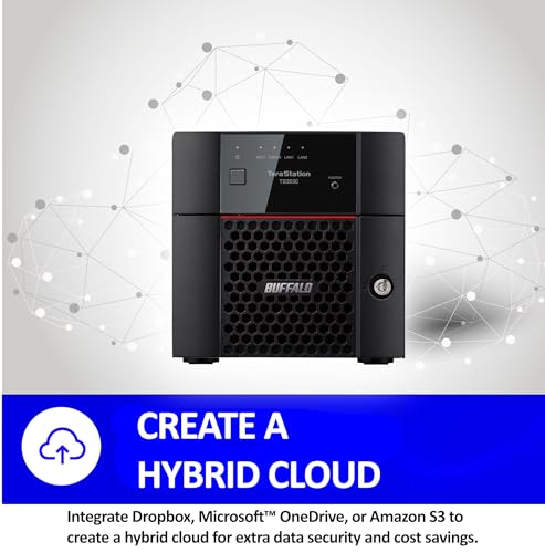 BUFFALO TeraStation 3230DN 2-Bay 4TB (2x2TB) Desktop Small-Med Business NAS w/Hard Drives Included