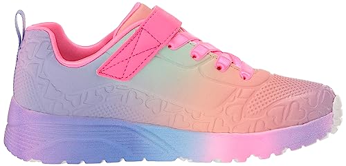 Skechers girl's Street Uno Lite-Bright Hearts Sneaker