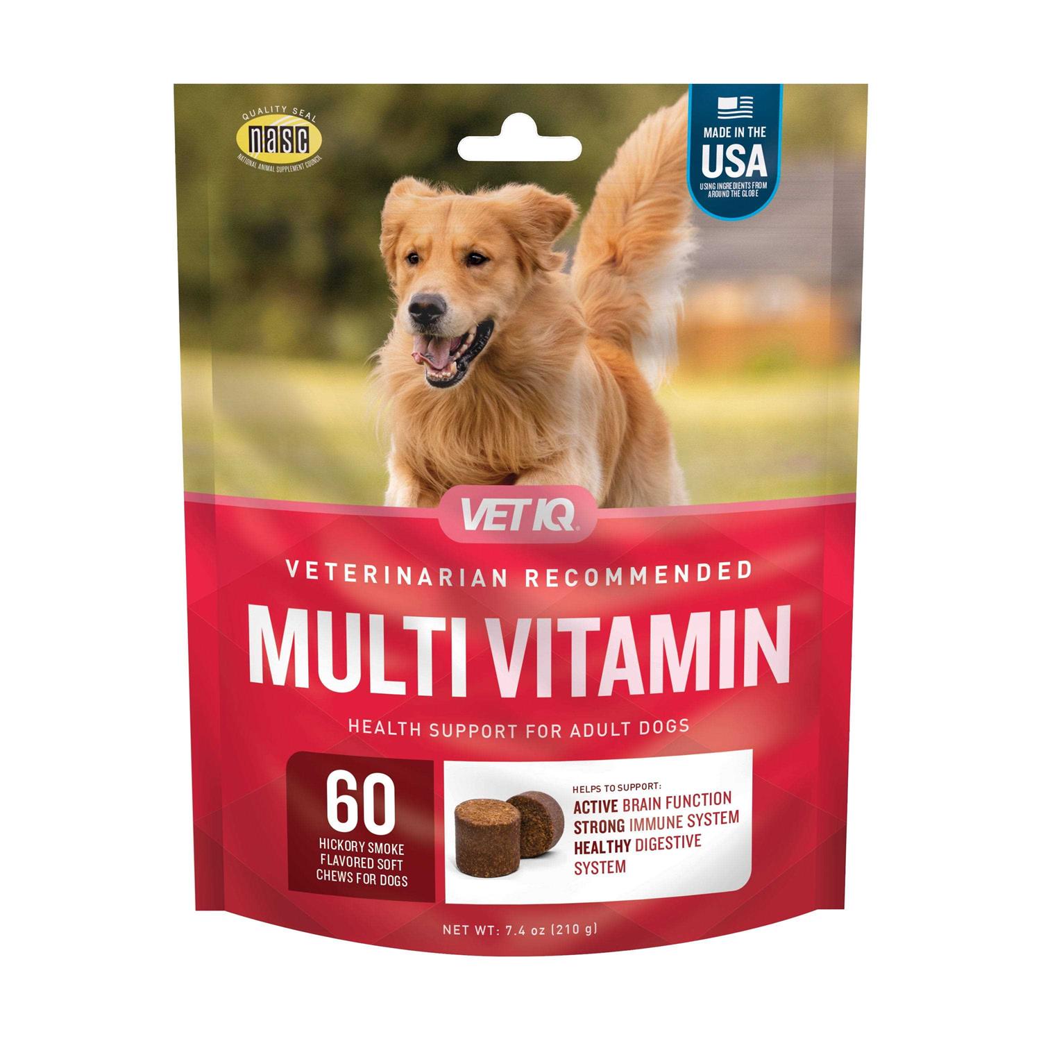 VetIQ Multivitamin Soft Chews 60-ct - Pet Supplies online store